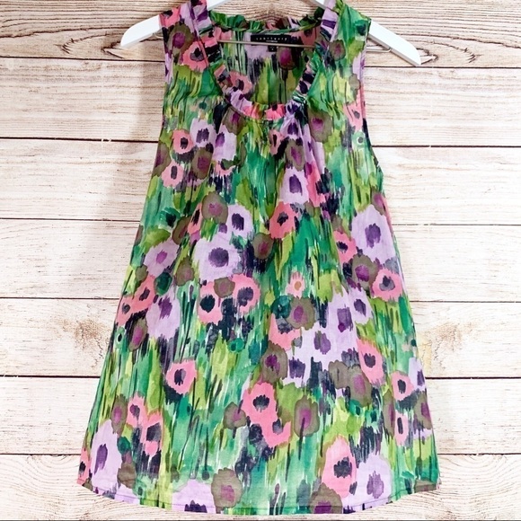 Anthropologie Sanctuary Sheer Floral Tank - Picture 2 of 5